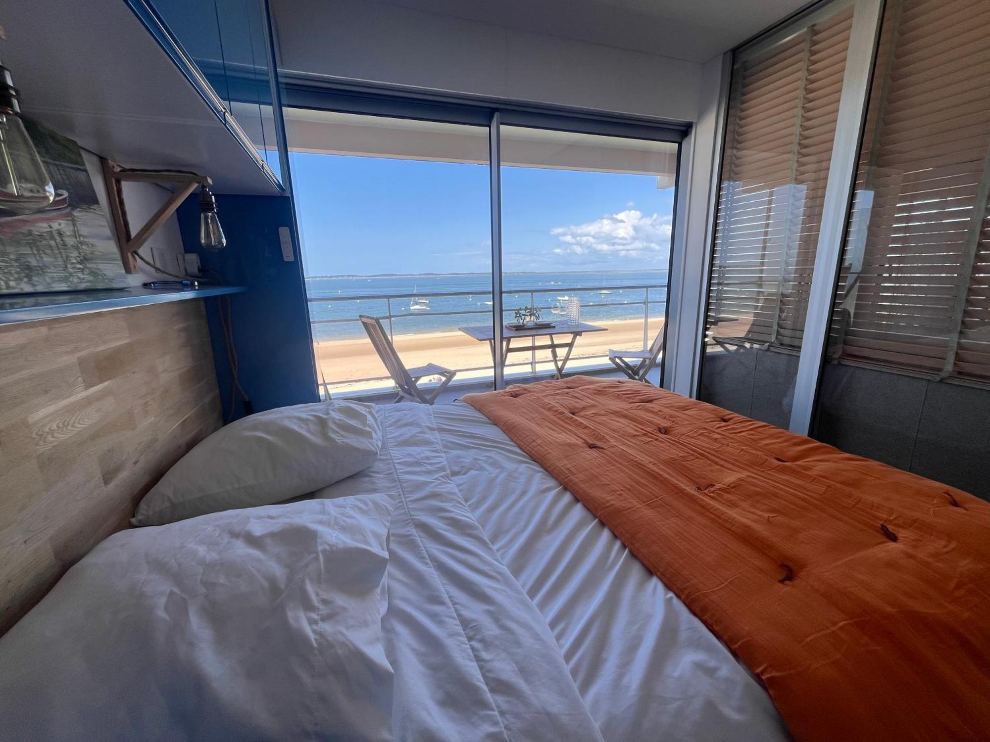Premiere Ligne Acces Prive Et Direct A La Plage Vue Mer Arcachon Exterior foto