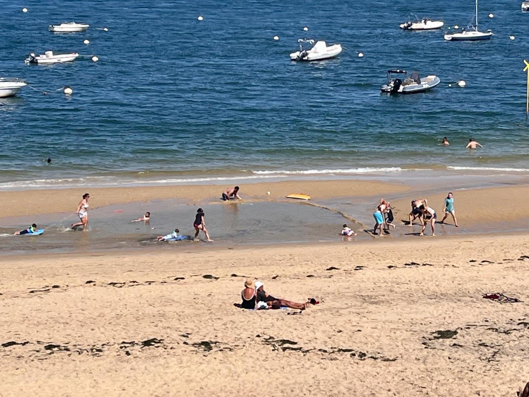 Premiere Ligne Acces Prive Et Direct A La Plage Vue Mer Arcachon Exterior foto